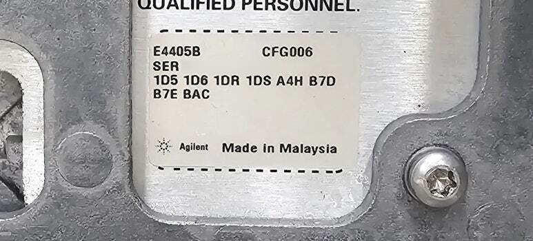 圖為 已使用的 AGILENT / HP / HEWLETT-PACKARD / KEYSIGHT E4405B 待售