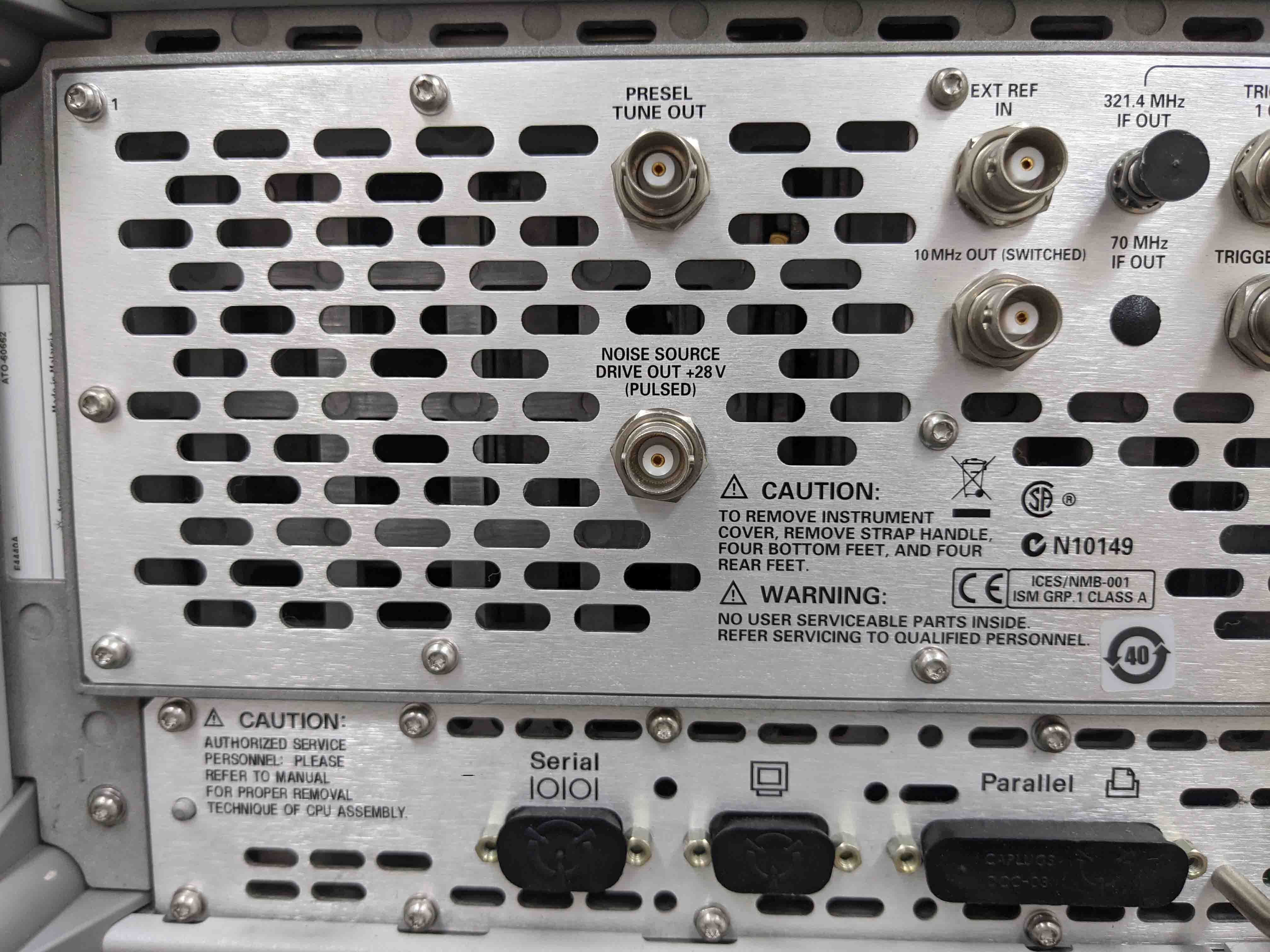 사진 사용됨 AGILENT / HP / HEWLETT-PACKARD / KEYSIGHT E4440A 판매용