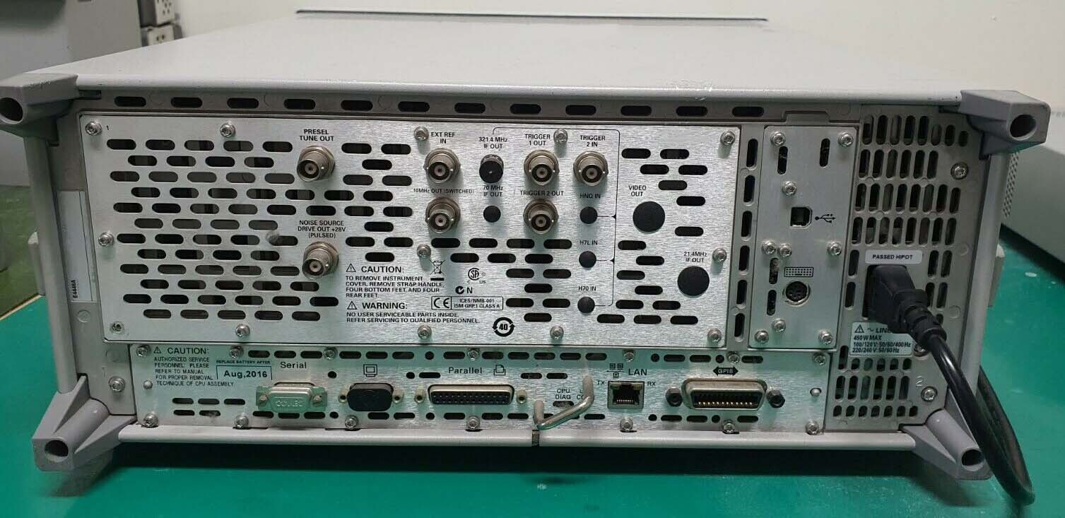 Photo Used AGILENT / HP / HEWLETT-PACKARD / KEYSIGHT E4446A For Sale