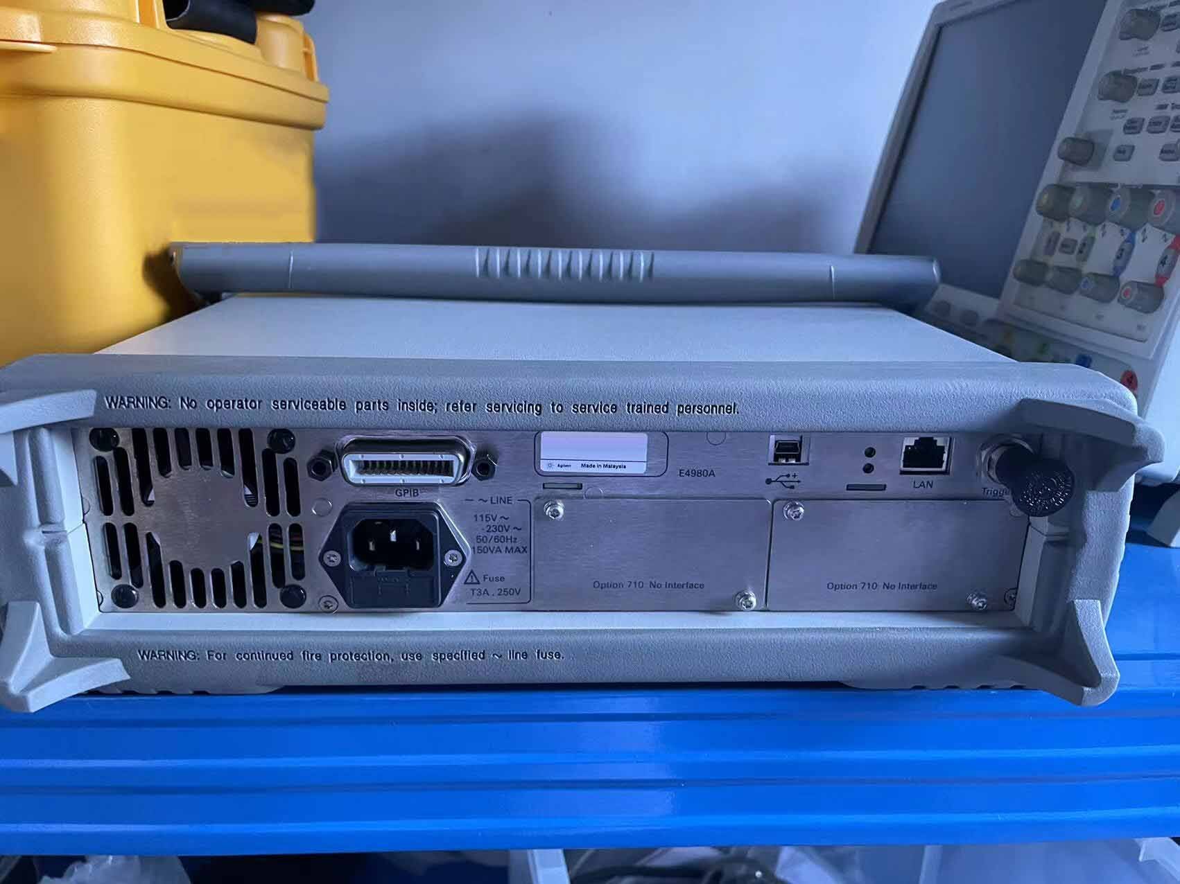 图为 已使用的 AGILENT / HP / HEWLETT-PACKARD / KEYSIGHT E4980A 待售