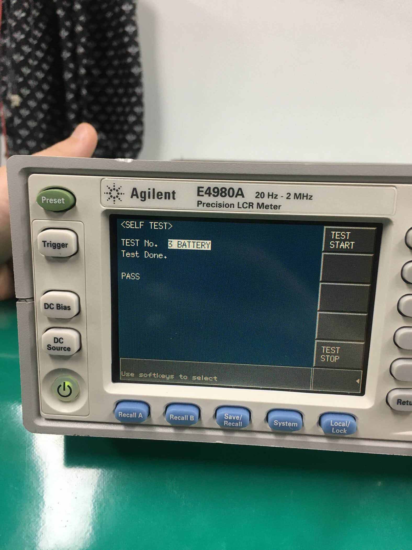 Photo Used AGILENT / HP / HEWLETT-PACKARD / KEYSIGHT E4980A For Sale