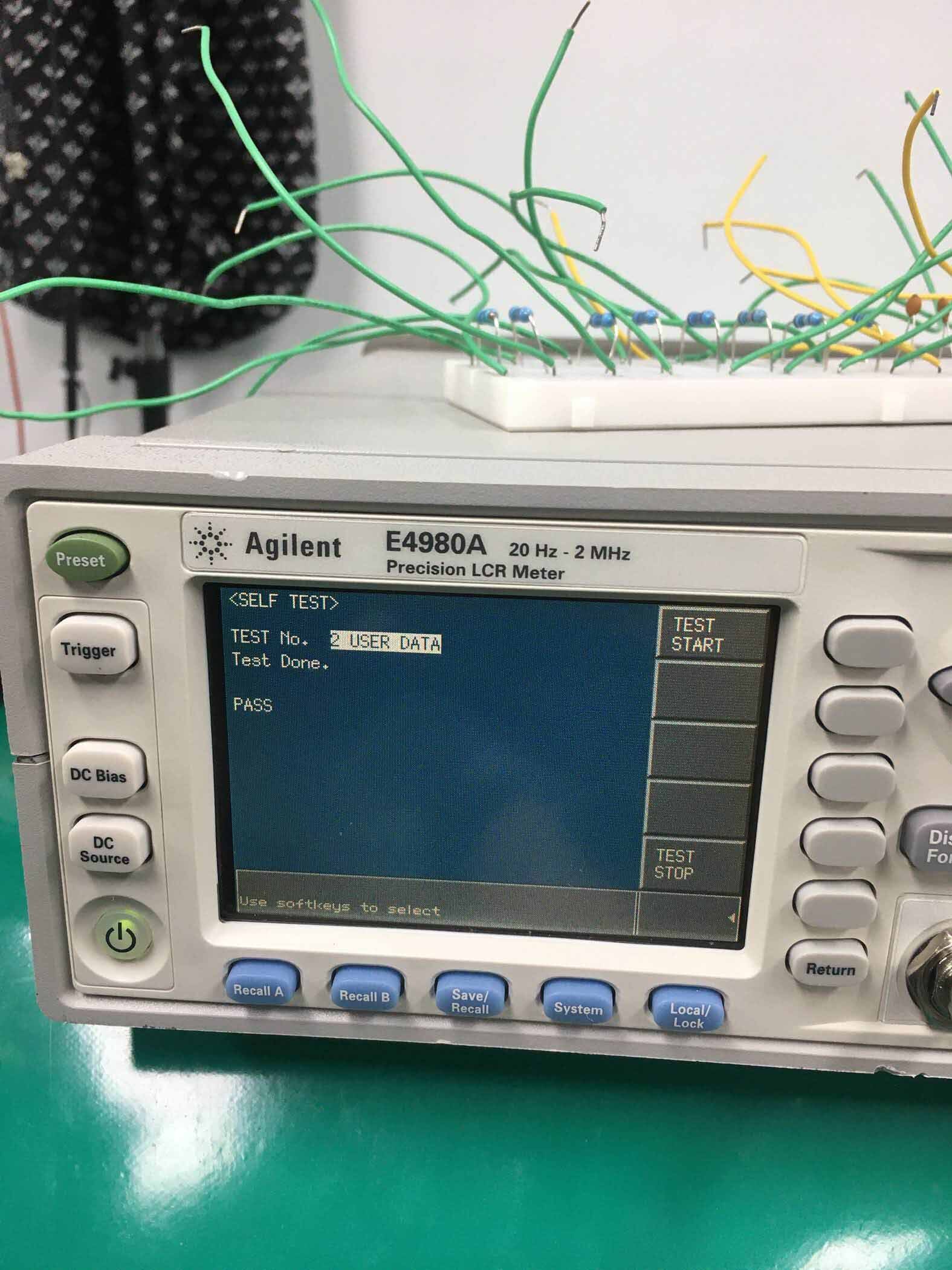 Photo Used AGILENT / HP / HEWLETT-PACKARD / KEYSIGHT E4980A For Sale