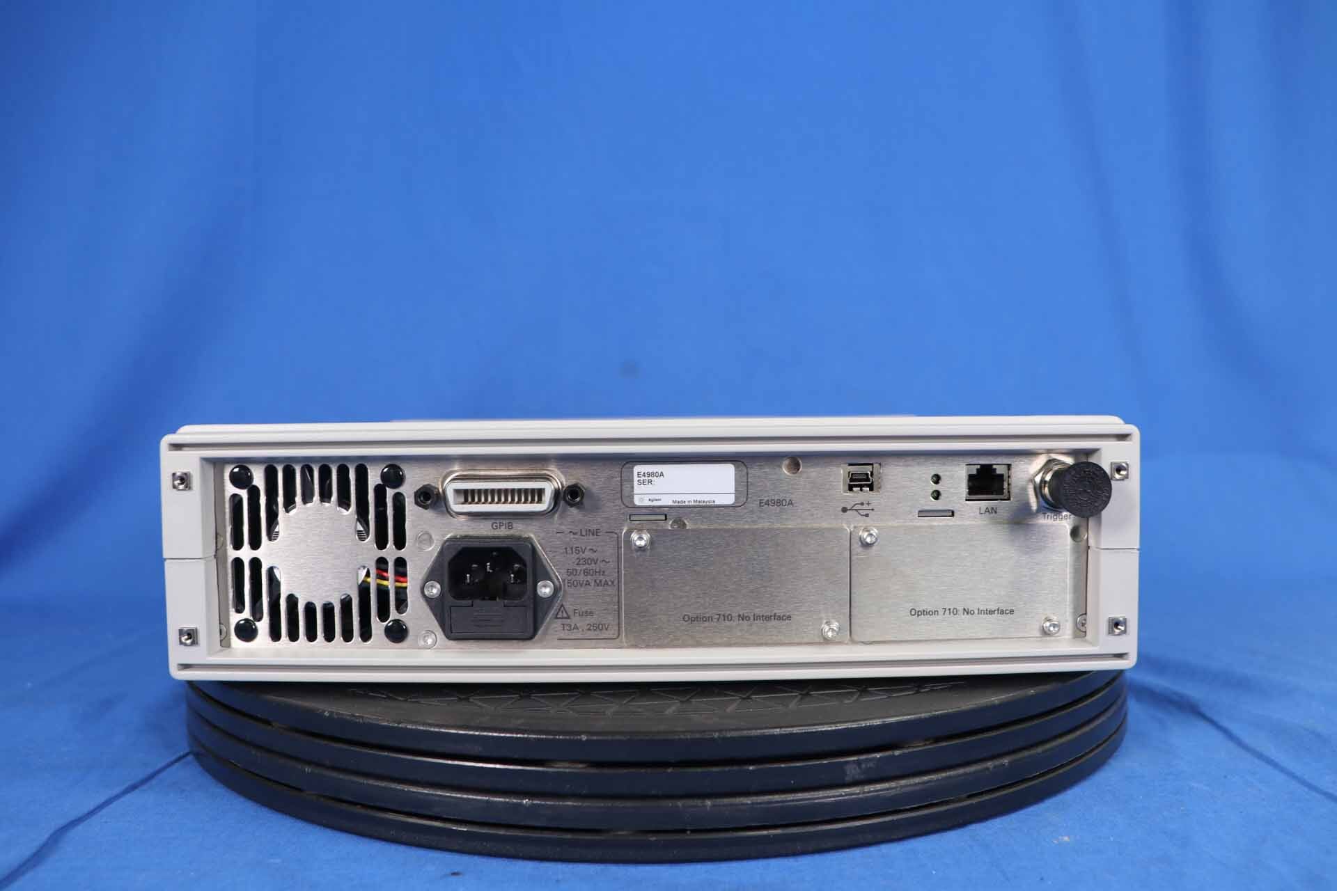 图为 已使用的 AGILENT / HP / HEWLETT-PACKARD / KEYSIGHT E4980A 待售