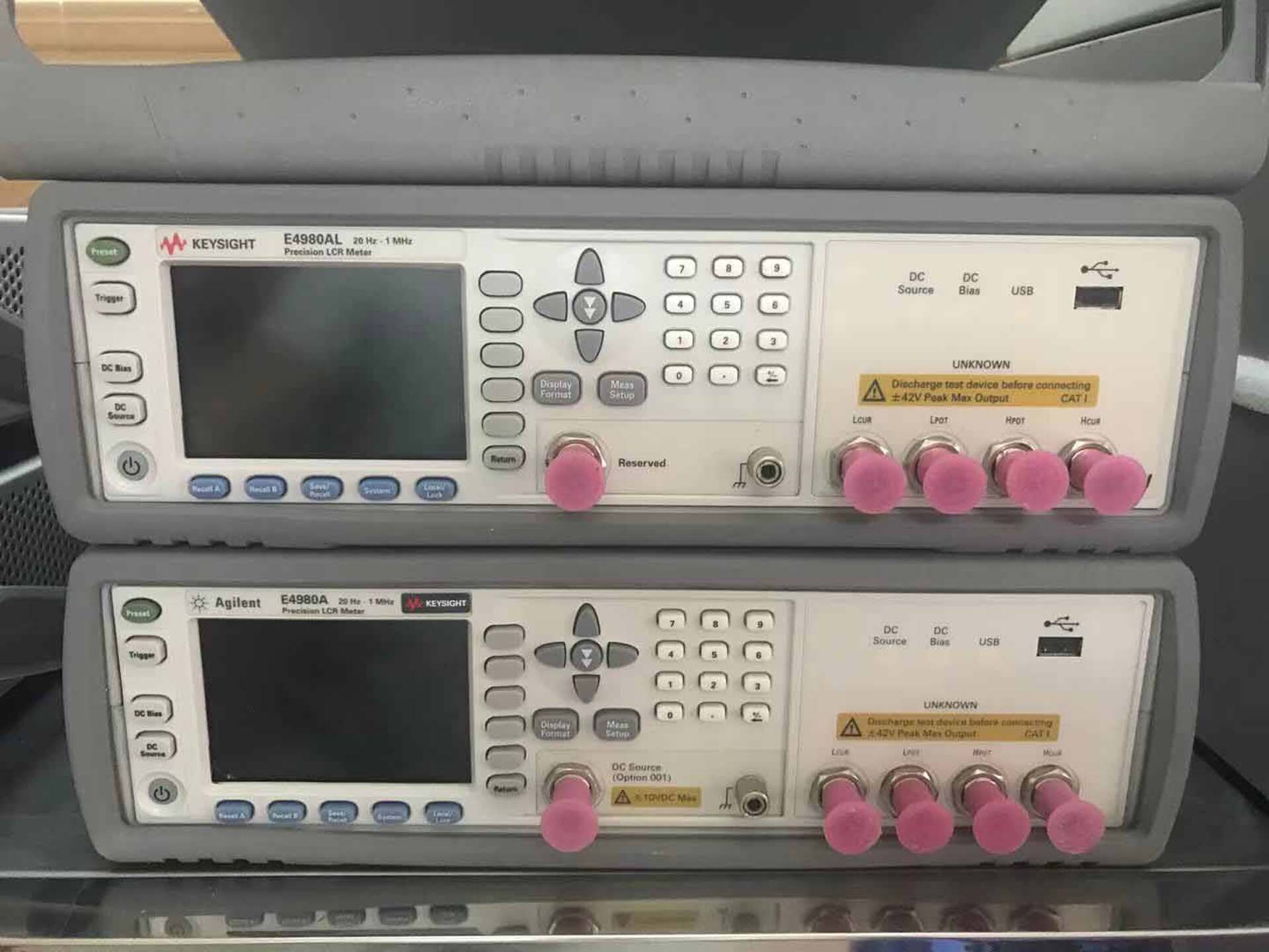 图为 已使用的 AGILENT / HP / HEWLETT-PACKARD / KEYSIGHT E4980AL 待售