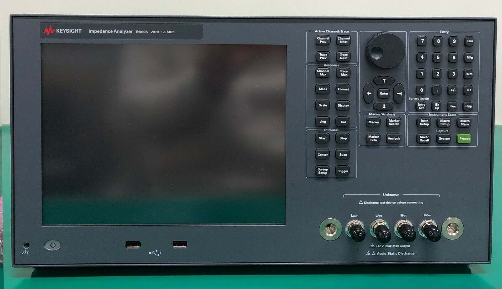 图为 已使用的 AGILENT / HP / HEWLETT-PACKARD / KEYSIGHT E4990A 待售