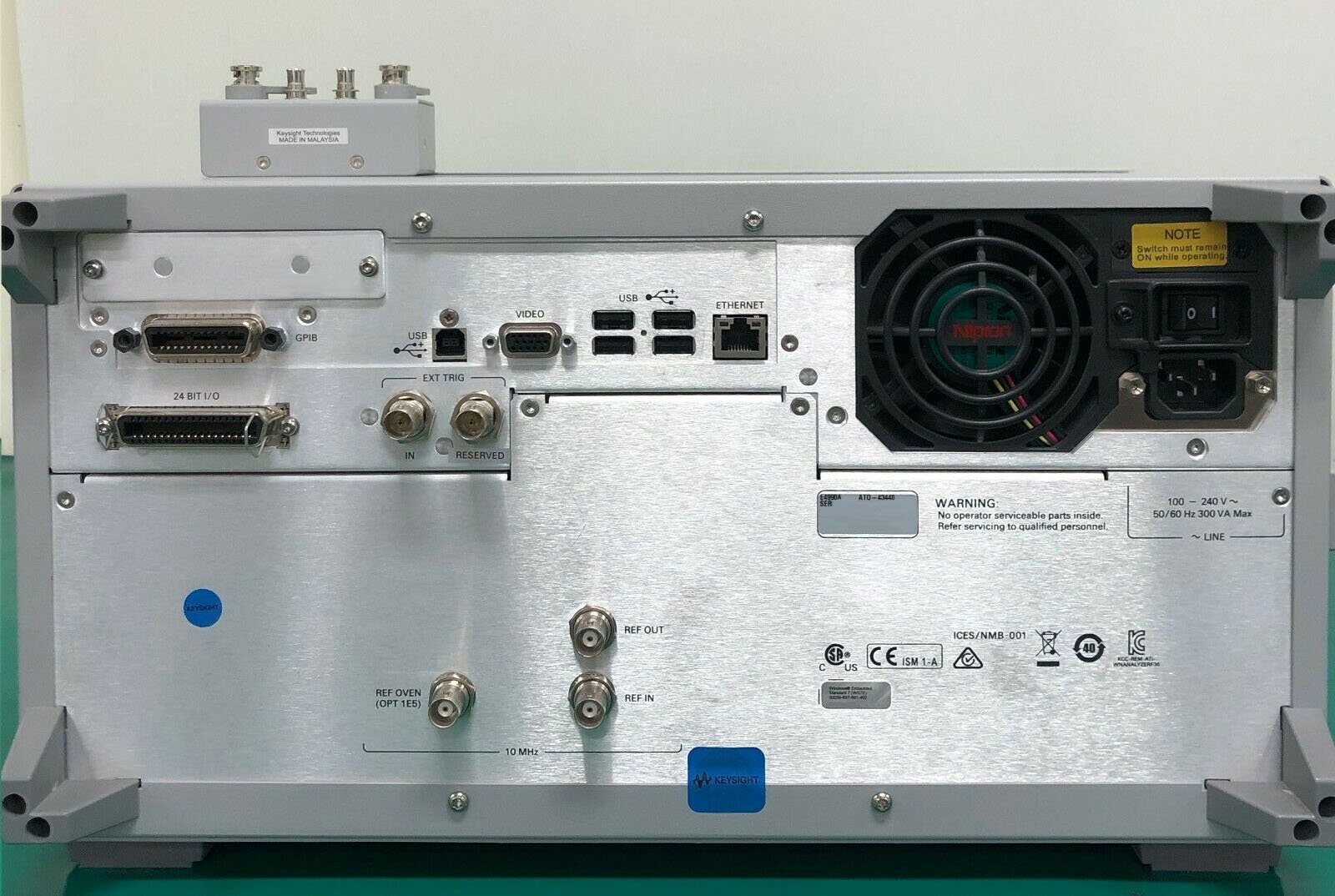 图为 已使用的 AGILENT / HP / HEWLETT-PACKARD / KEYSIGHT E4990A 待售