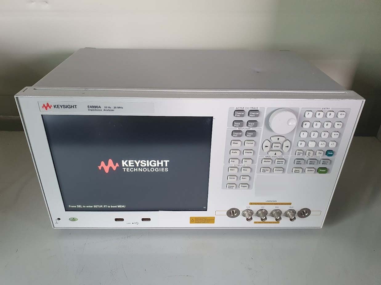 Photo Used AGILENT / HP / HEWLETT-PACKARD / KEYSIGHT E4990A For Sale
