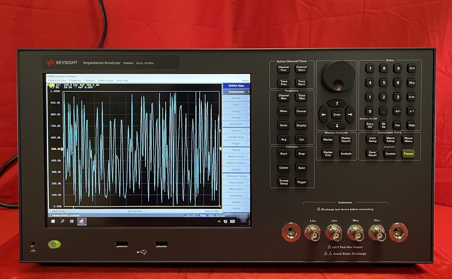 Foto Verwendet AGILENT / HP / HEWLETT-PACKARD / KEYSIGHT E4990A Zum Verkauf
