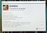 Foto Verwendet AGILENT / HP / HEWLETT-PACKARD / KEYSIGHT E4990A Zum Verkauf