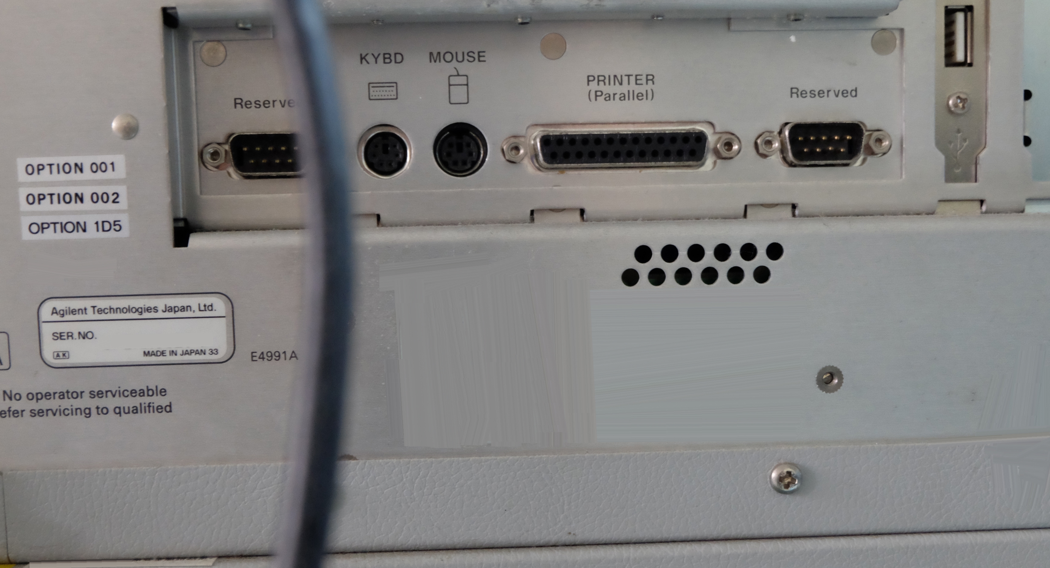 Photo Utilisé AGILENT / HP / HEWLETT-PACKARD / KEYSIGHT E4991A À vendre