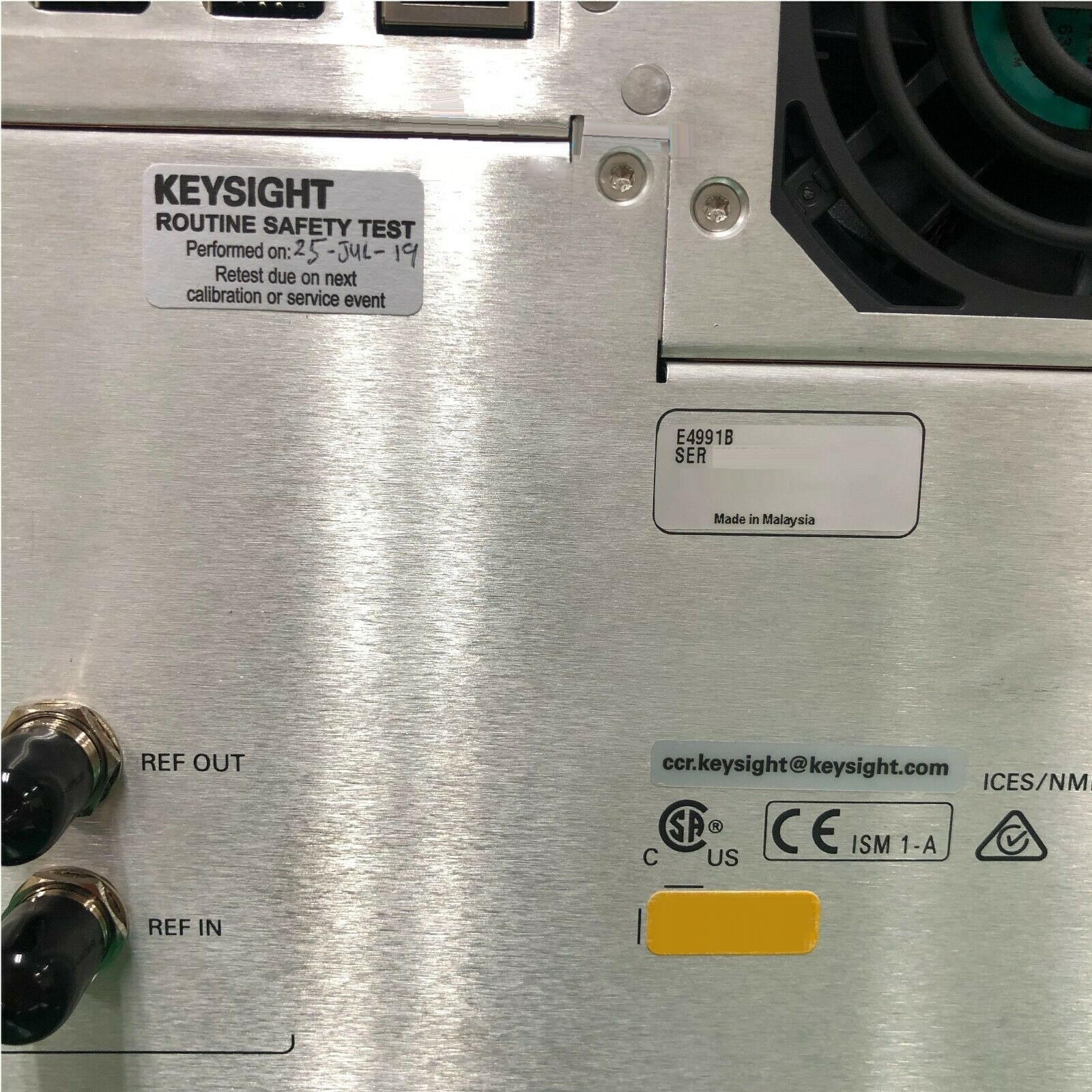 Photo Used AGILENT / HP / HEWLETT-PACKARD / KEYSIGHT E4991B For Sale