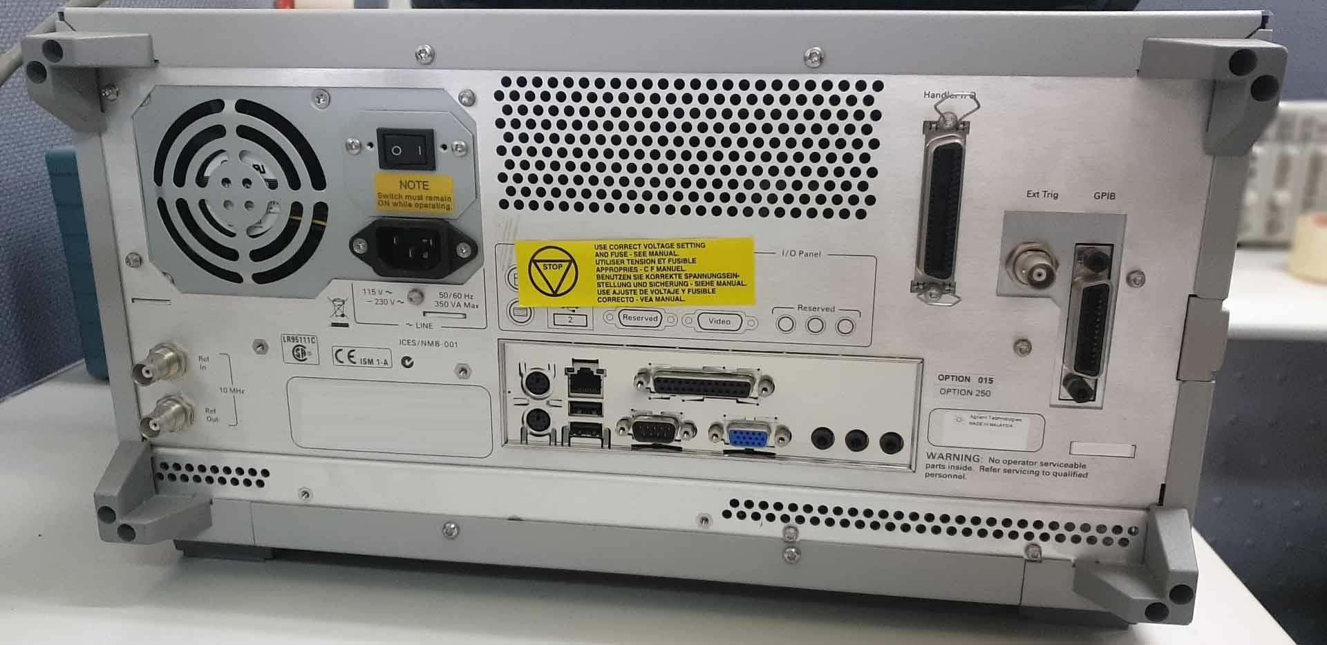 图为 已使用的 AGILENT / HP / HEWLETT-PACKARD / KEYSIGHT E5062A 待售