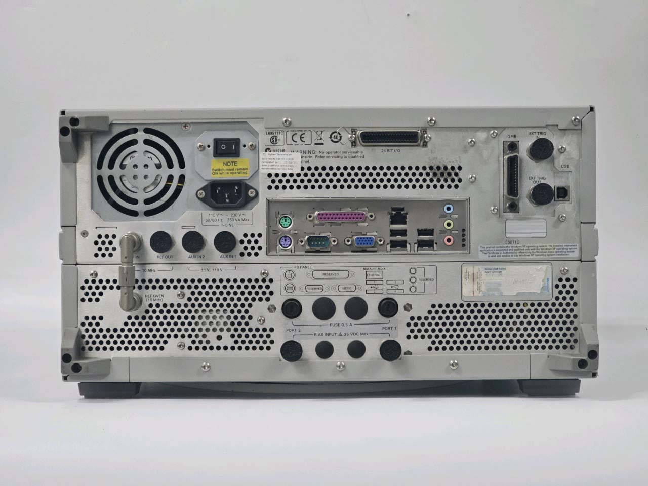 图为 已使用的 AGILENT / HP / HEWLETT-PACKARD / KEYSIGHT E5071C 待售