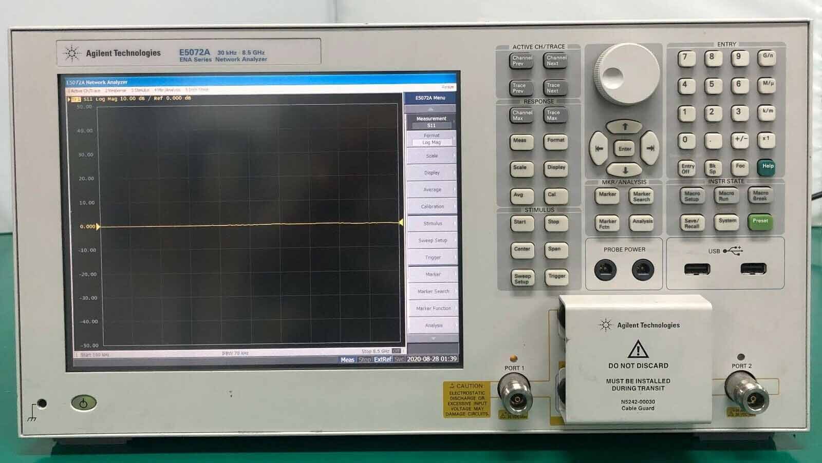 Photo Used AGILENT / HP / HEWLETT-PACKARD / KEYSIGHT E5072A For Sale