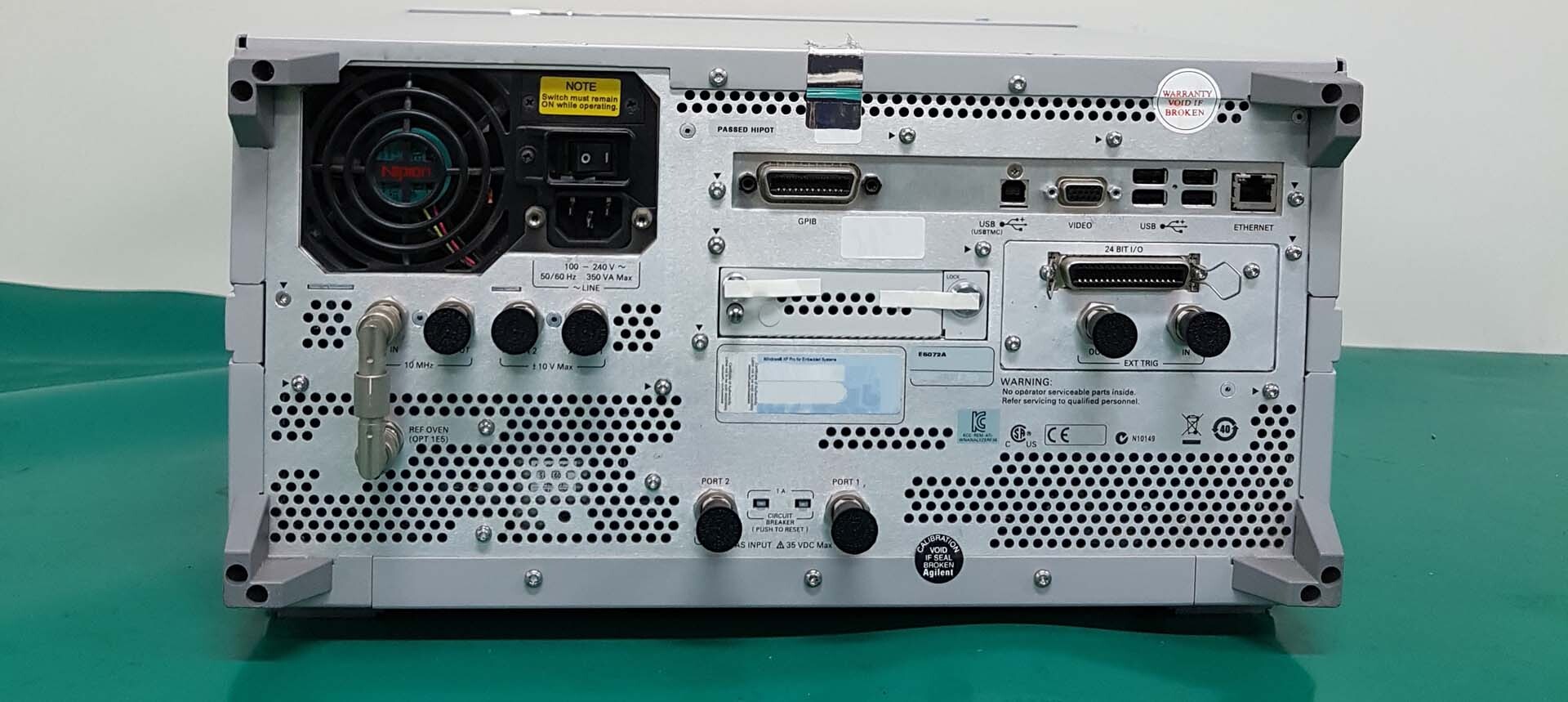 圖為 已使用的 AGILENT / HP / HEWLETT-PACKARD / KEYSIGHT E5072A 待售