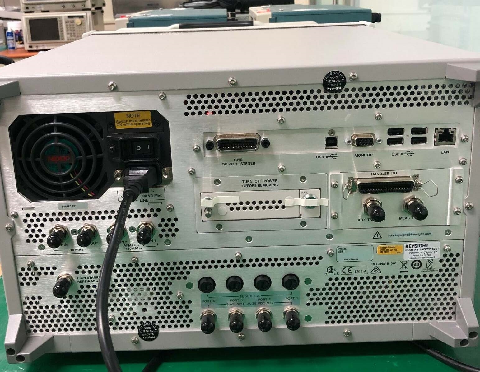 사진 사용됨 AGILENT / HP / HEWLETT-PACKARD / KEYSIGHT E5080A 판매용