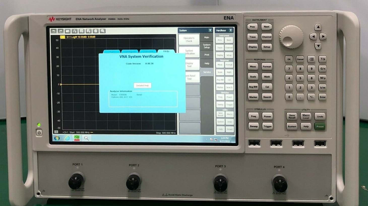 Photo Used AGILENT / HP / HEWLETT-PACKARD / KEYSIGHT E5080A For Sale