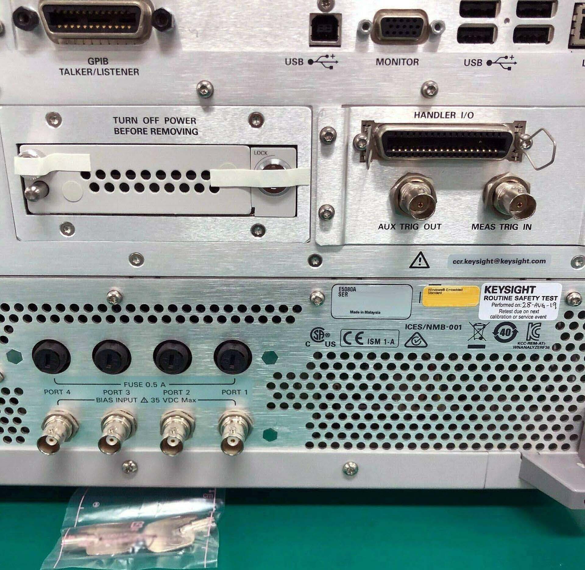 Foto Verwendet AGILENT / HP / HEWLETT-PACKARD / KEYSIGHT E5080A Zum Verkauf