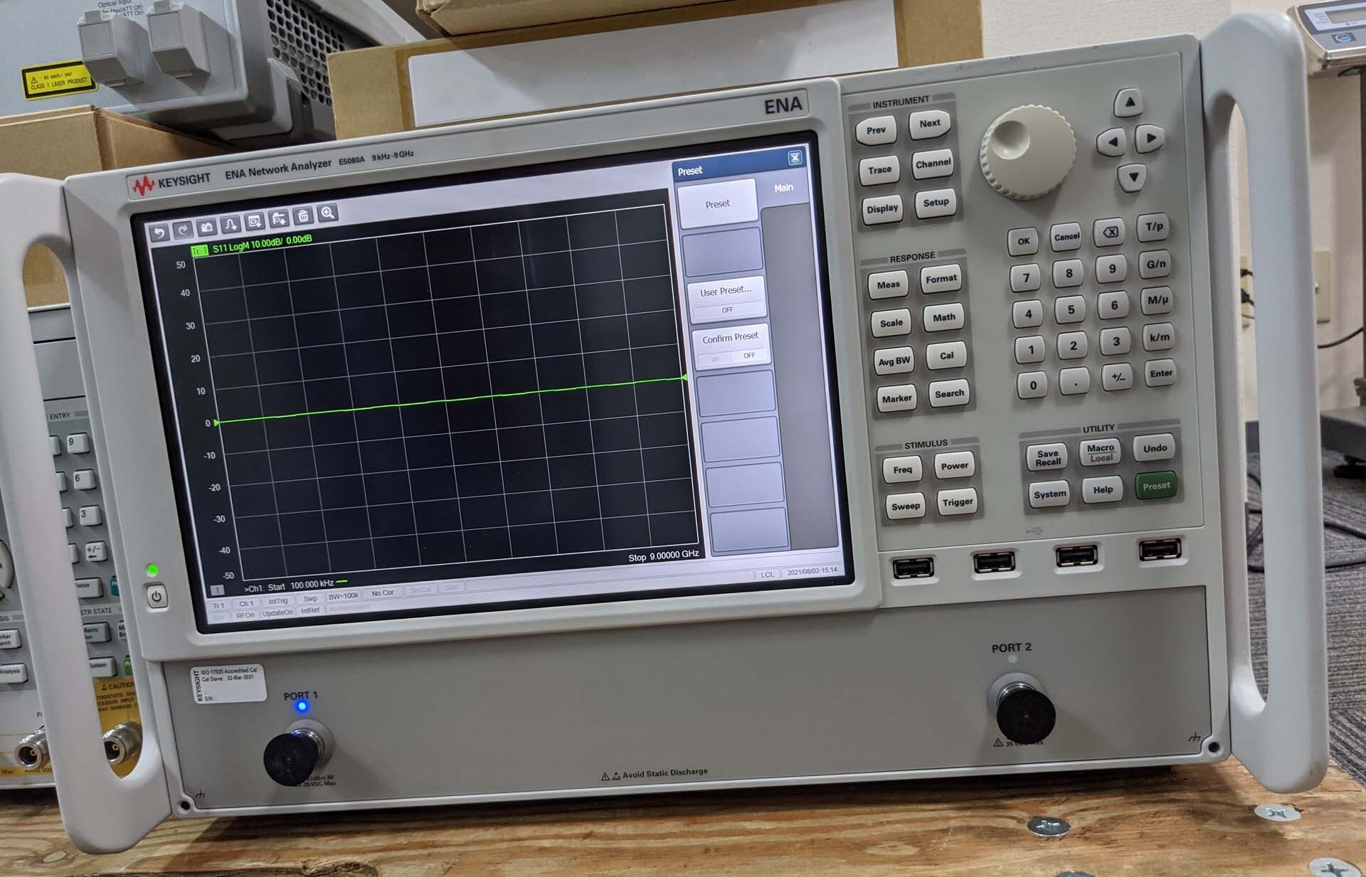 Foto Verwendet AGILENT / HP / HEWLETT-PACKARD / KEYSIGHT E5080A Zum Verkauf