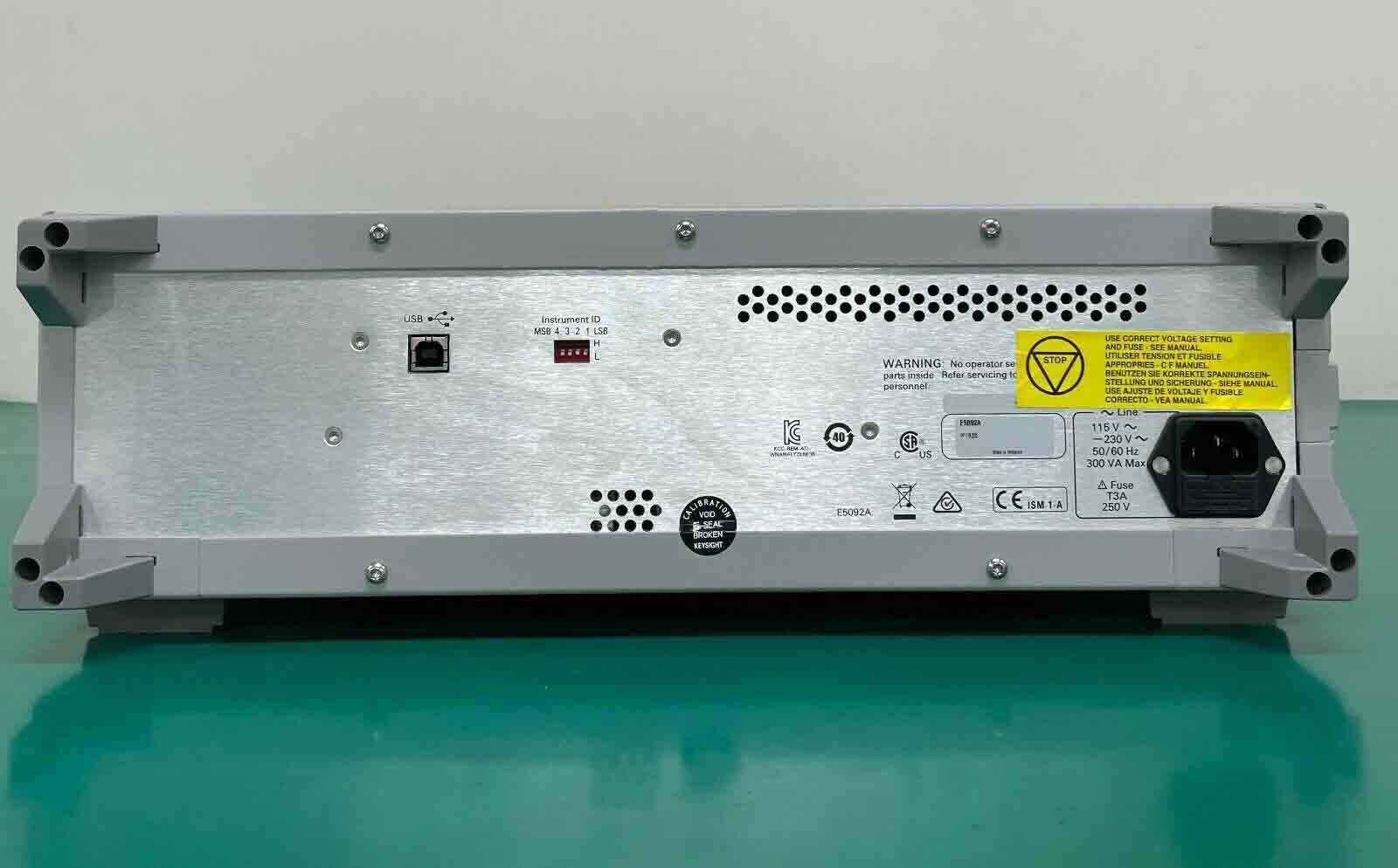 图为 已使用的 AGILENT / HP / HEWLETT-PACKARD / KEYSIGHT E5092A 待售