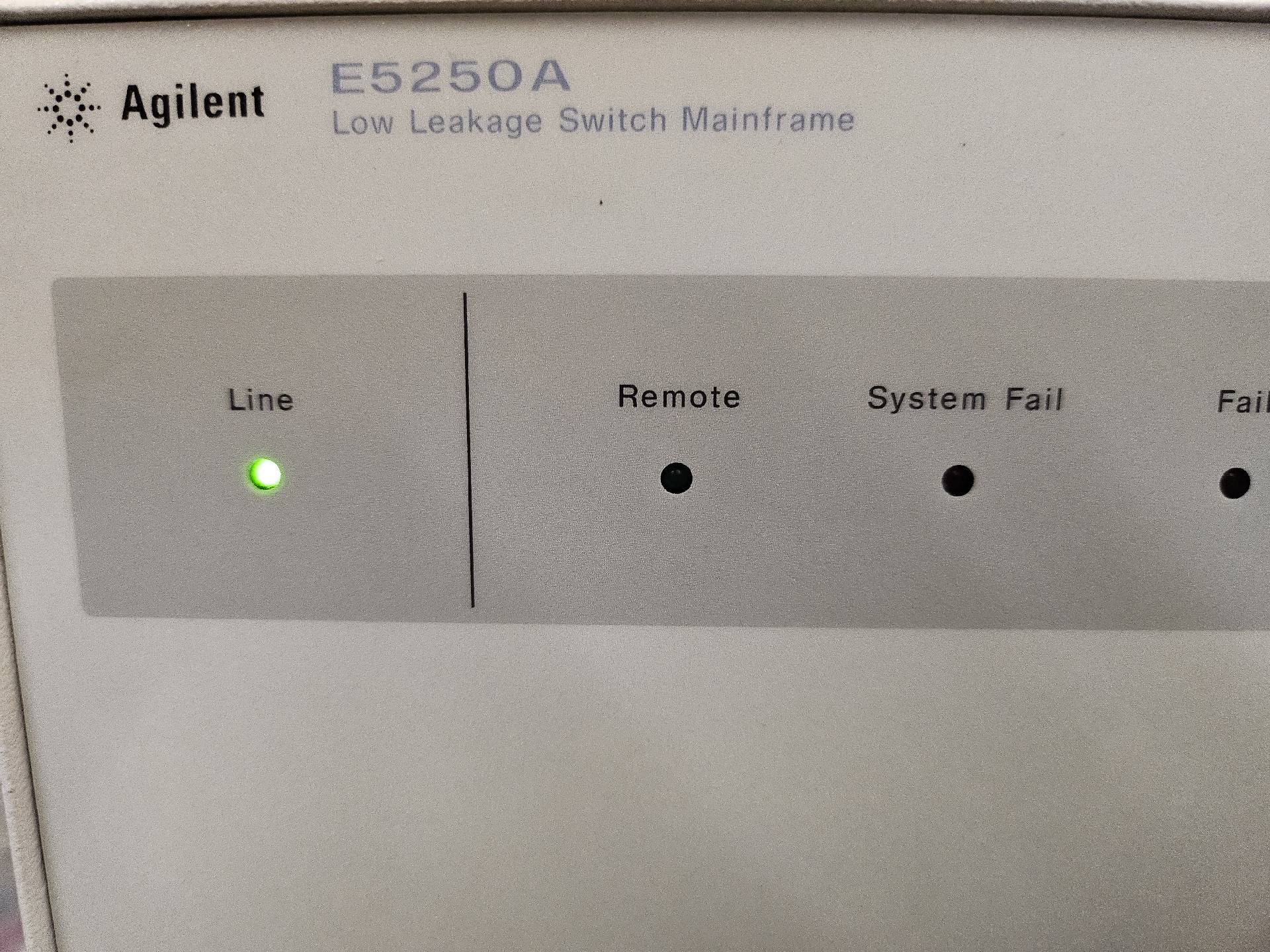 フォト（写真） 使用される AGILENT / HP / HEWLETT-PACKARD / KEYSIGHT E5250A 販売のために