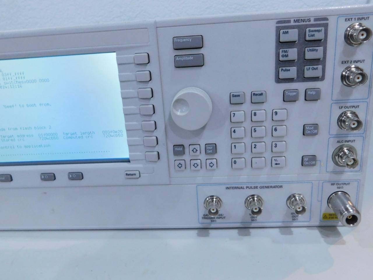 图为 已使用的 AGILENT / HP / HEWLETT-PACKARD / KEYSIGHT E8257D 待售