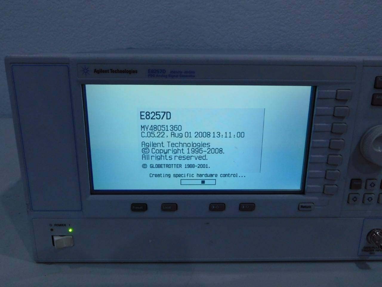 图为 已使用的 AGILENT / HP / HEWLETT-PACKARD / KEYSIGHT E8257D 待售