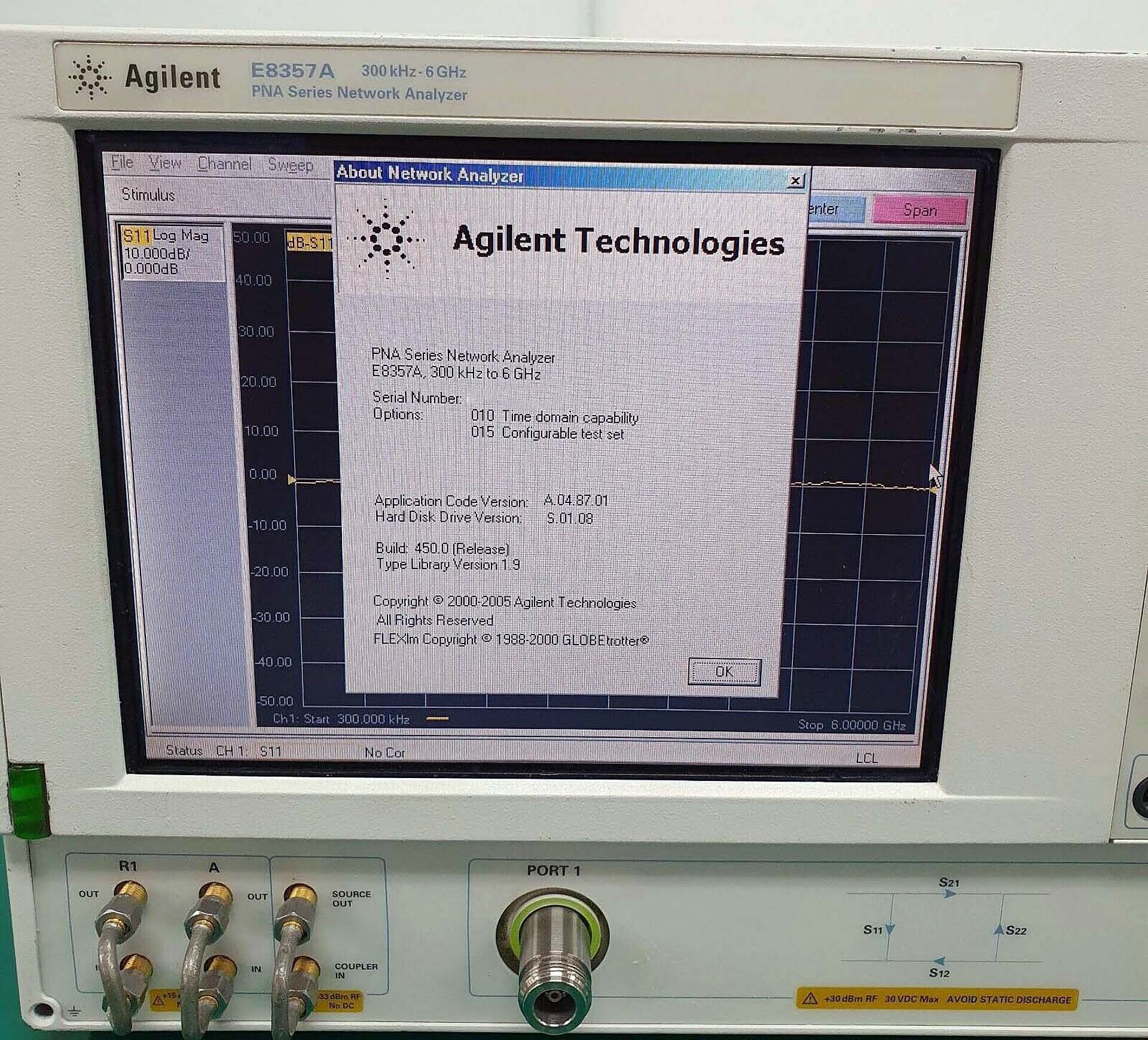 圖為 已使用的 AGILENT / HP / HEWLETT-PACKARD / KEYSIGHT E8357A 待售