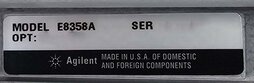 フォト（写真） 使用される AGILENT / HP / HEWLETT-PACKARD / KEYSIGHT E8358A 販売のために