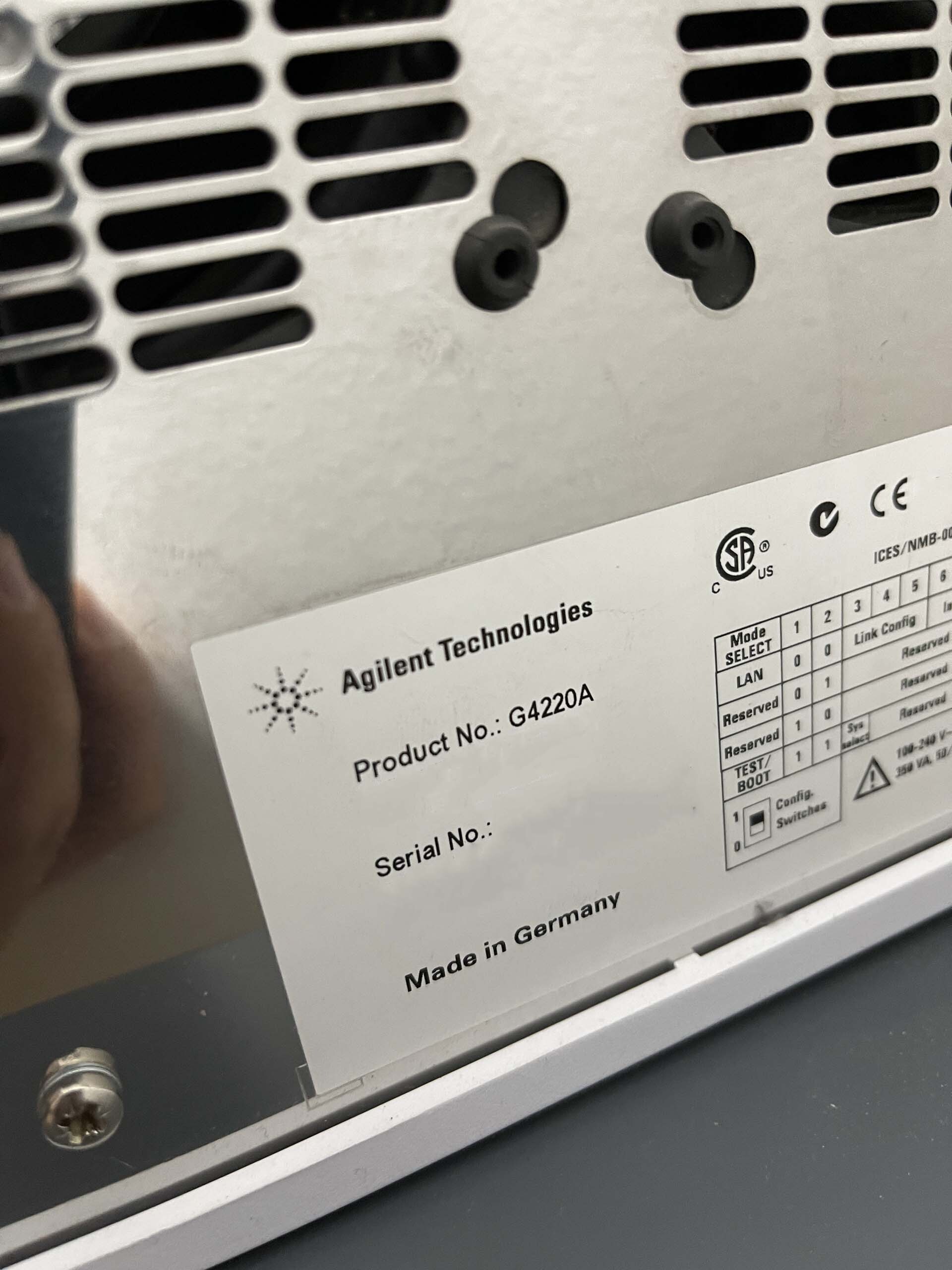 フォト（写真） 使用される AGILENT / HP / HEWLETT-PACKARD / KEYSIGHT G6495A 販売のために