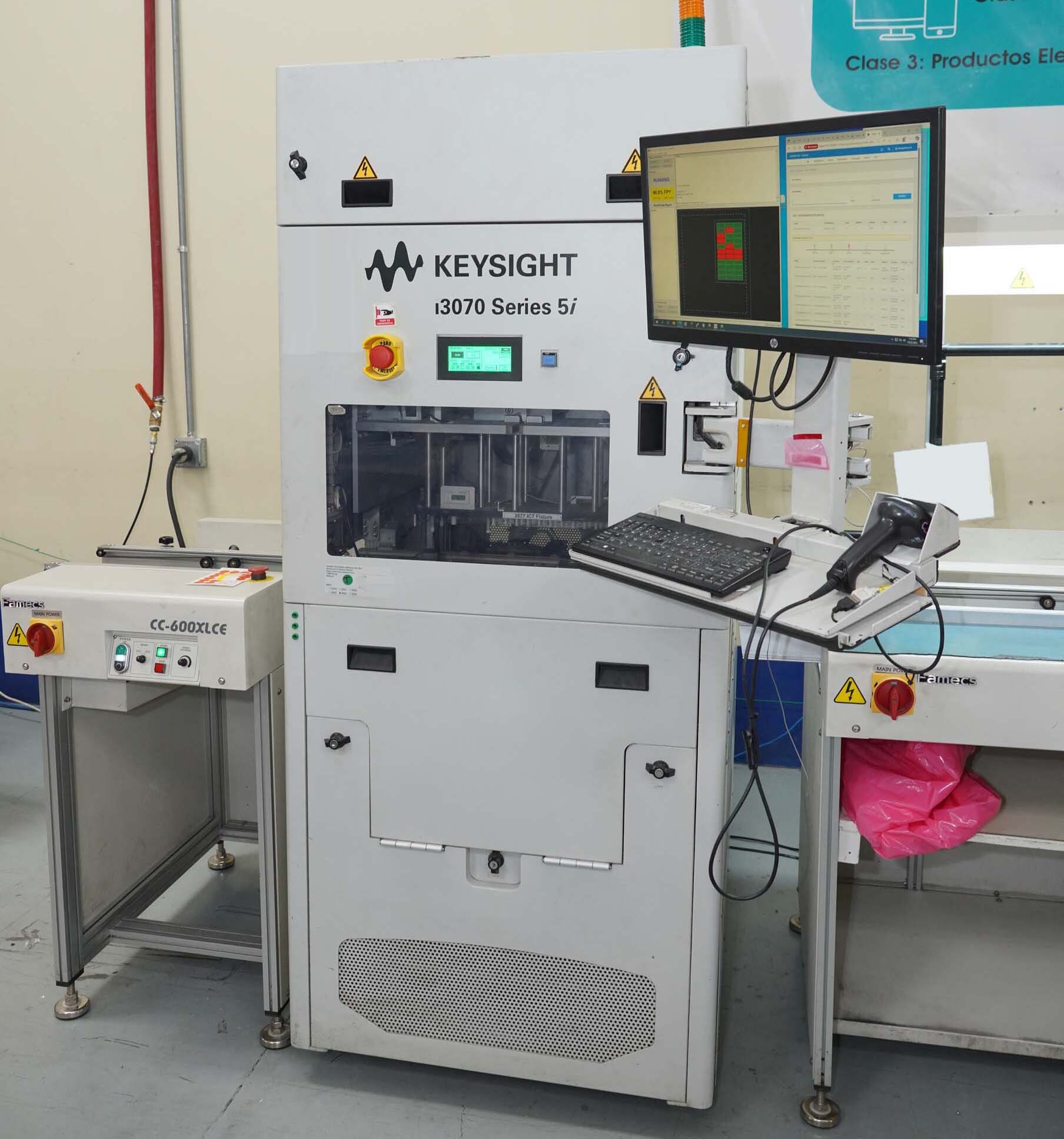 Photo Used AGILENT / HP / HEWLETT-PACKARD / KEYSIGHT i3070 Series 5i For Sale