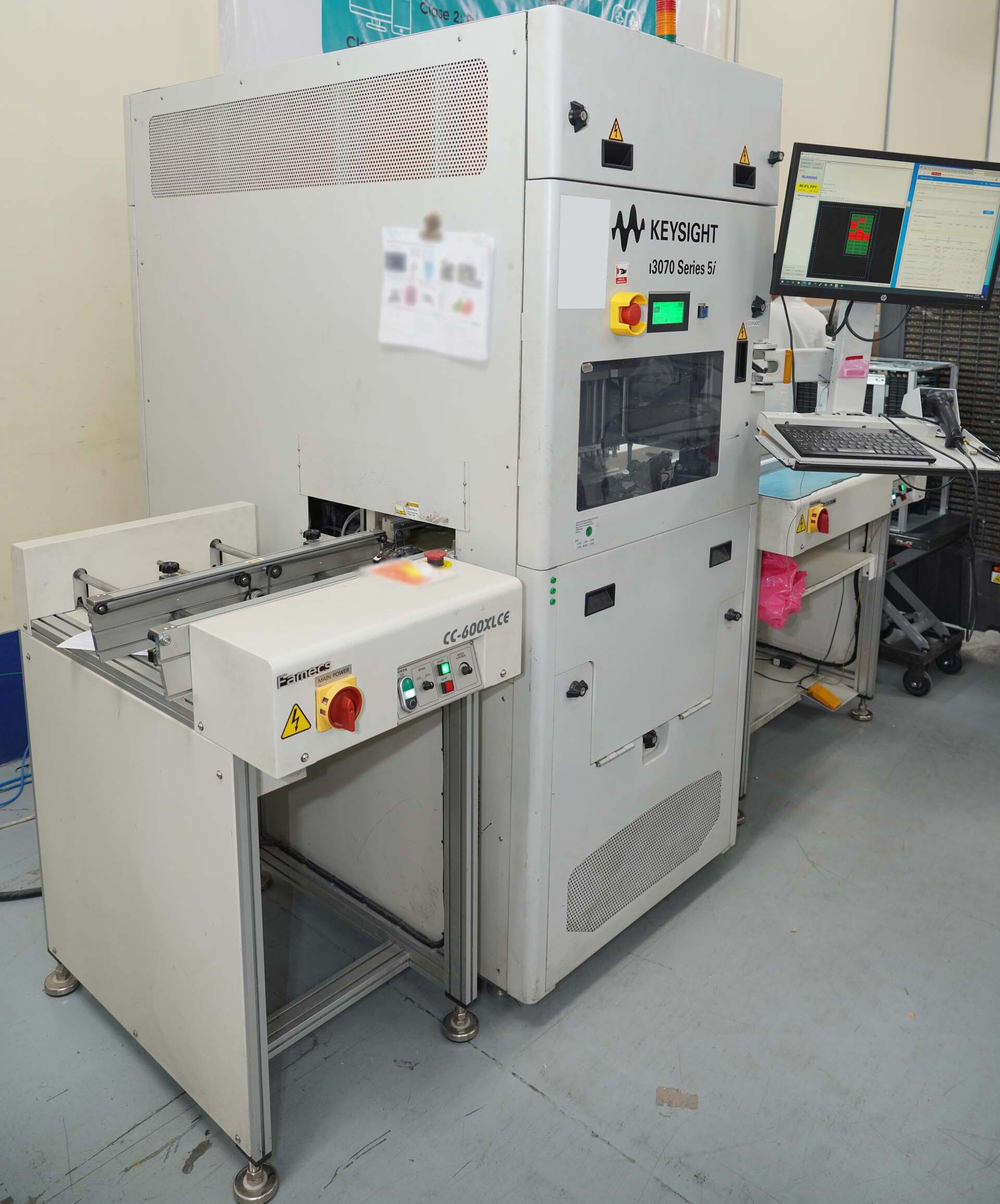 Photo Used AGILENT / HP / HEWLETT-PACKARD / KEYSIGHT i3070 Series 5i For Sale