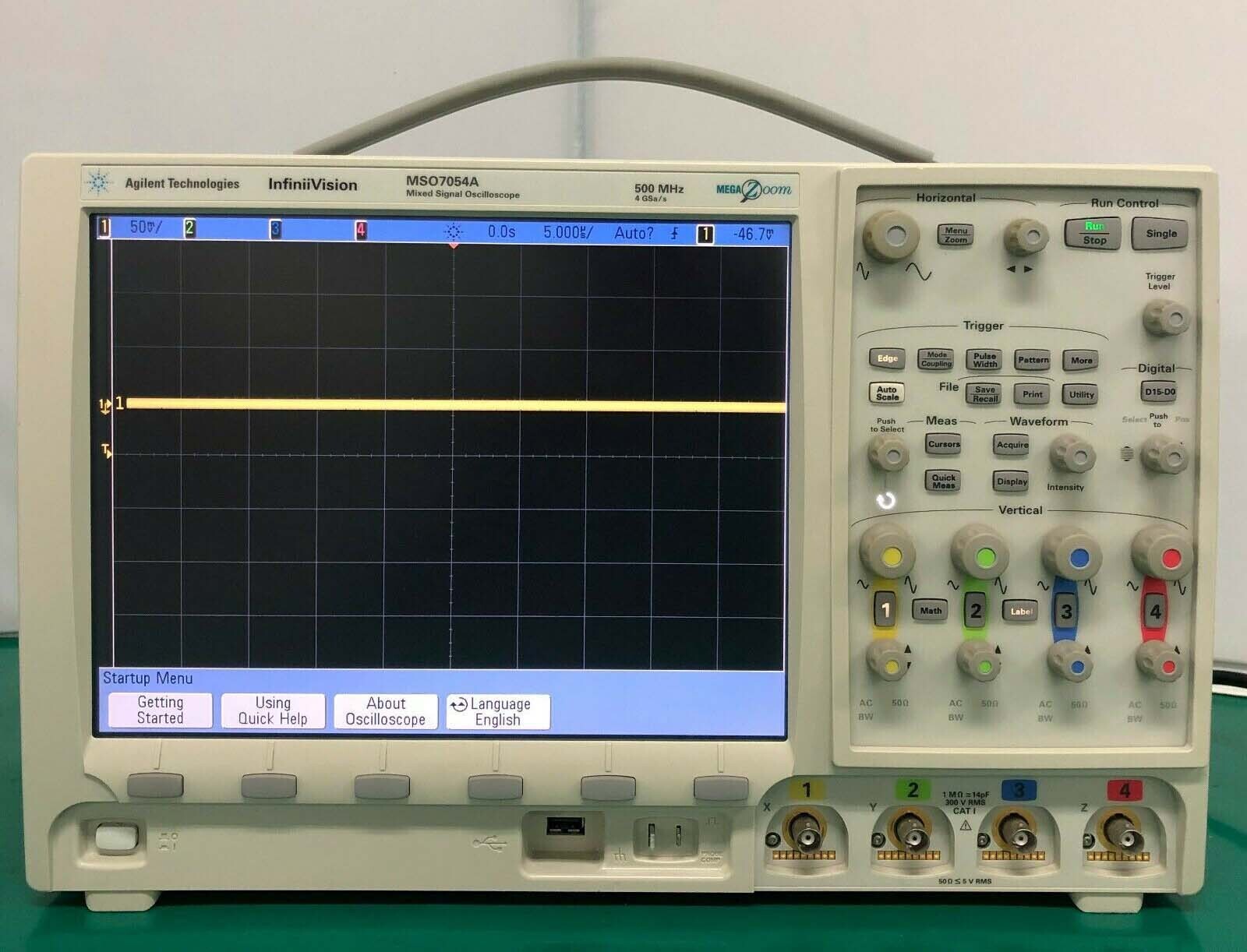 Photo Used AGILENT / HP / HEWLETT-PACKARD / KEYSIGHT MSO7054A For Sale