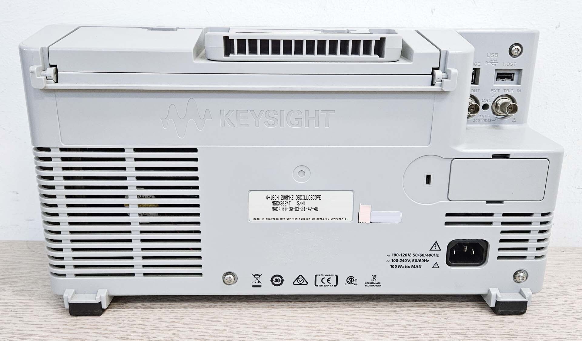 Foto Verwendet AGILENT / HP / HEWLETT-PACKARD / KEYSIGHT MSOX3024T Zum Verkauf