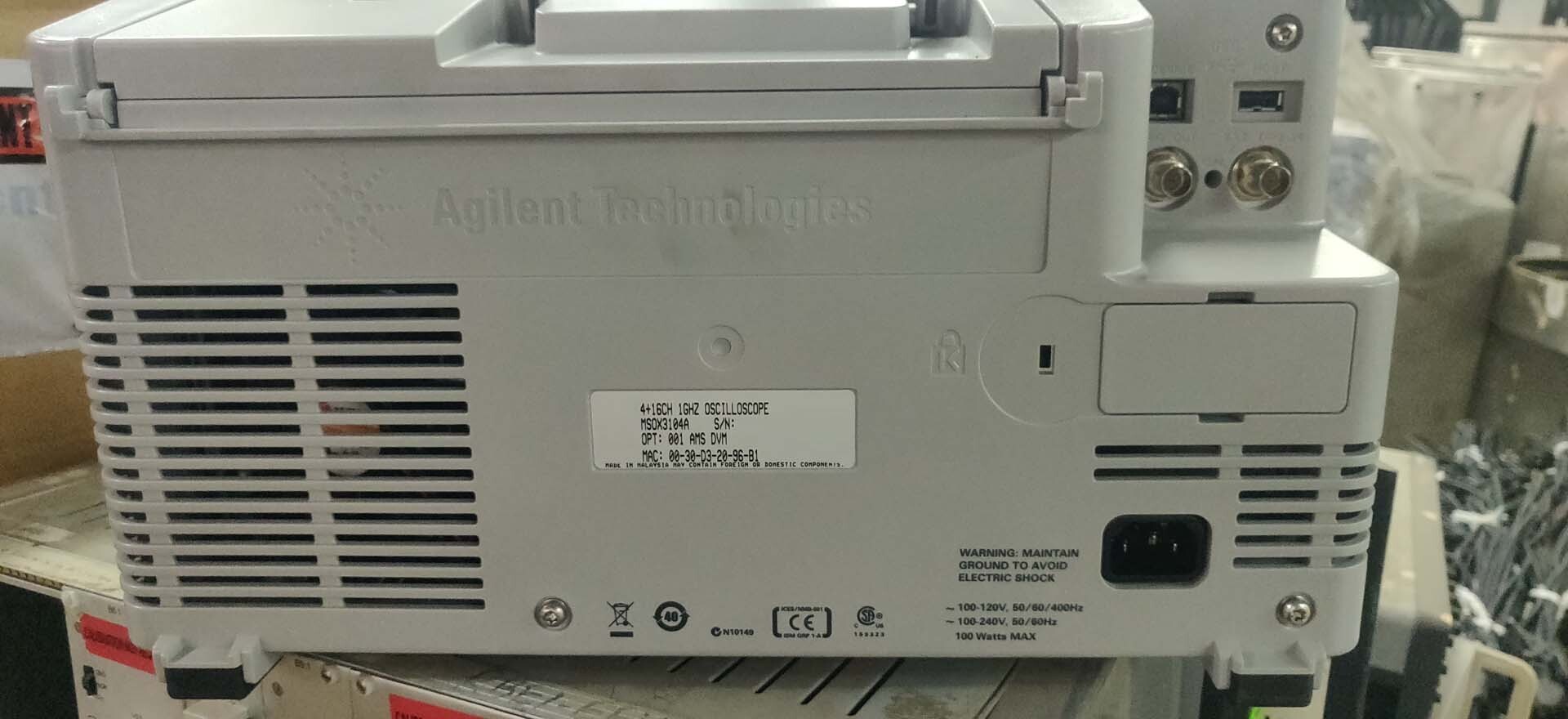 Foto Verwendet AGILENT / HP / HEWLETT-PACKARD / KEYSIGHT MSOX3104A Zum Verkauf