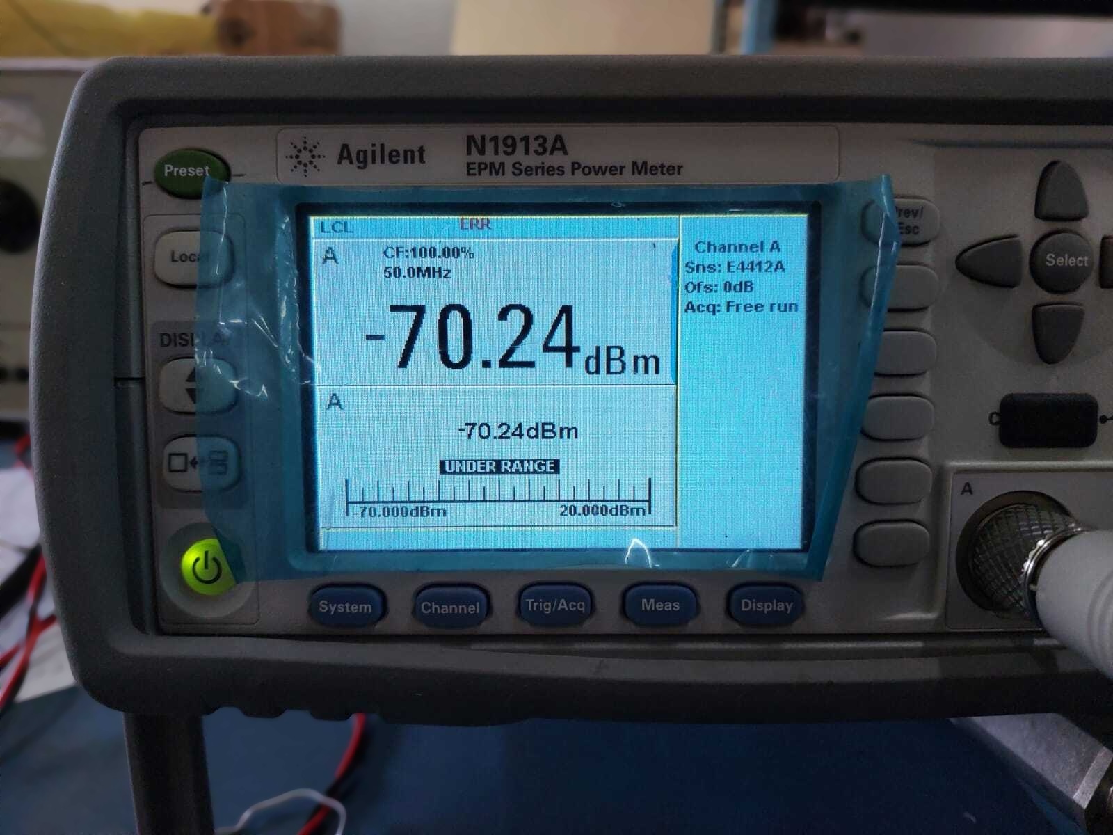 Foto Verwendet AGILENT / HP / HEWLETT-PACKARD / KEYSIGHT N1913A Zum Verkauf