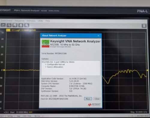 フォト（写真） 使用される AGILENT / HP / HEWLETT-PACKARD / KEYSIGHT N5235B 販売のために