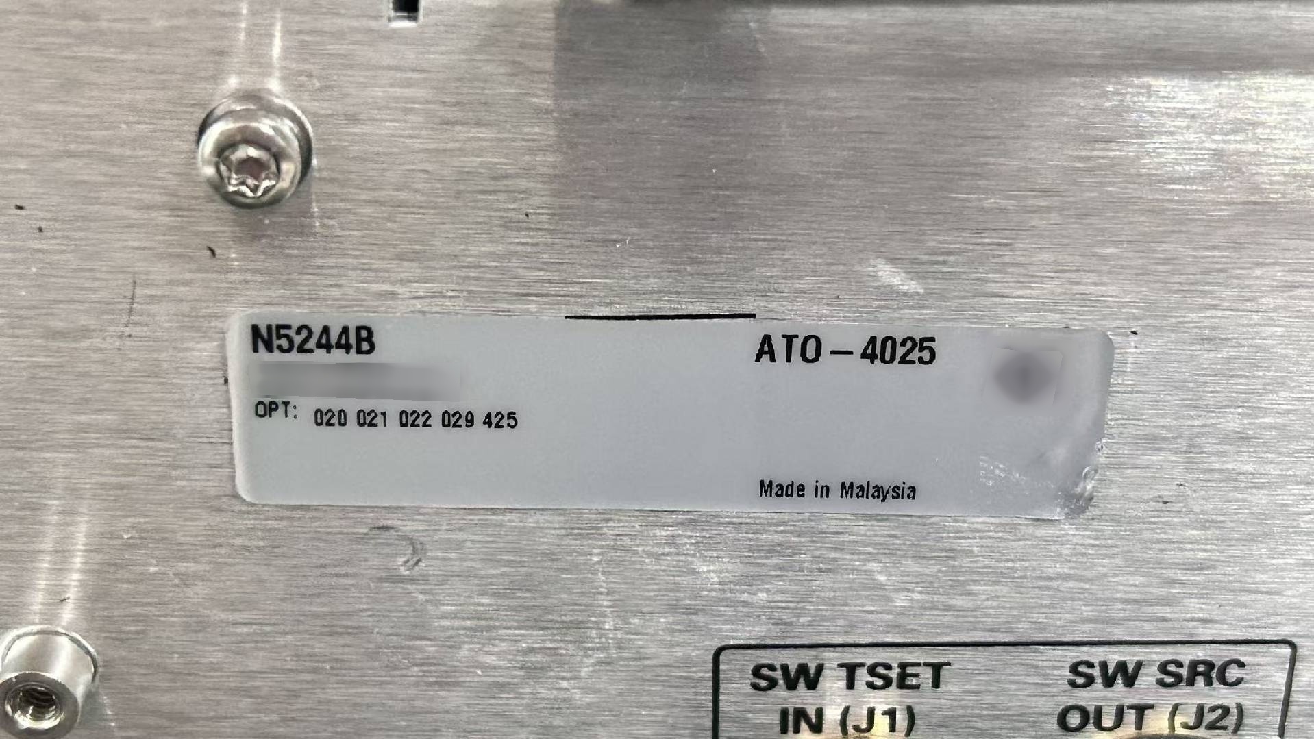 フォト（写真） 使用される AGILENT / HP / HEWLETT-PACKARD / KEYSIGHT N5244B 販売のために