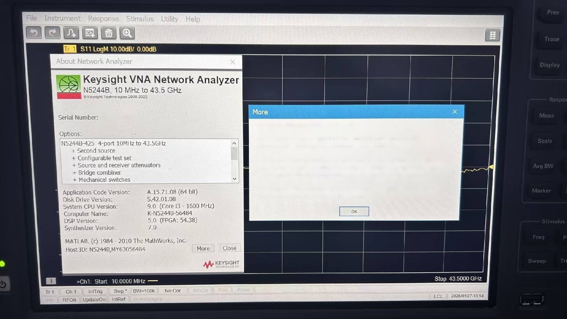 フォト（写真） 使用される AGILENT / HP / HEWLETT-PACKARD / KEYSIGHT N5244B 販売のために