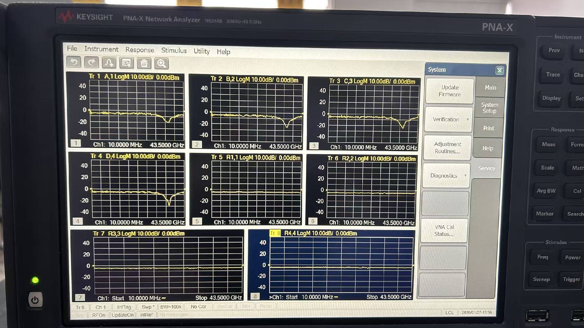 フォト（写真） 使用される AGILENT / HP / HEWLETT-PACKARD / KEYSIGHT N5244B 販売のために