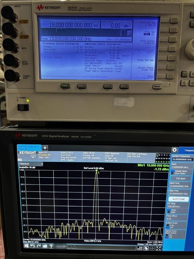 Photo Used AGILENT / HP / HEWLETT-PACKARD / KEYSIGHT N9040B For Sale