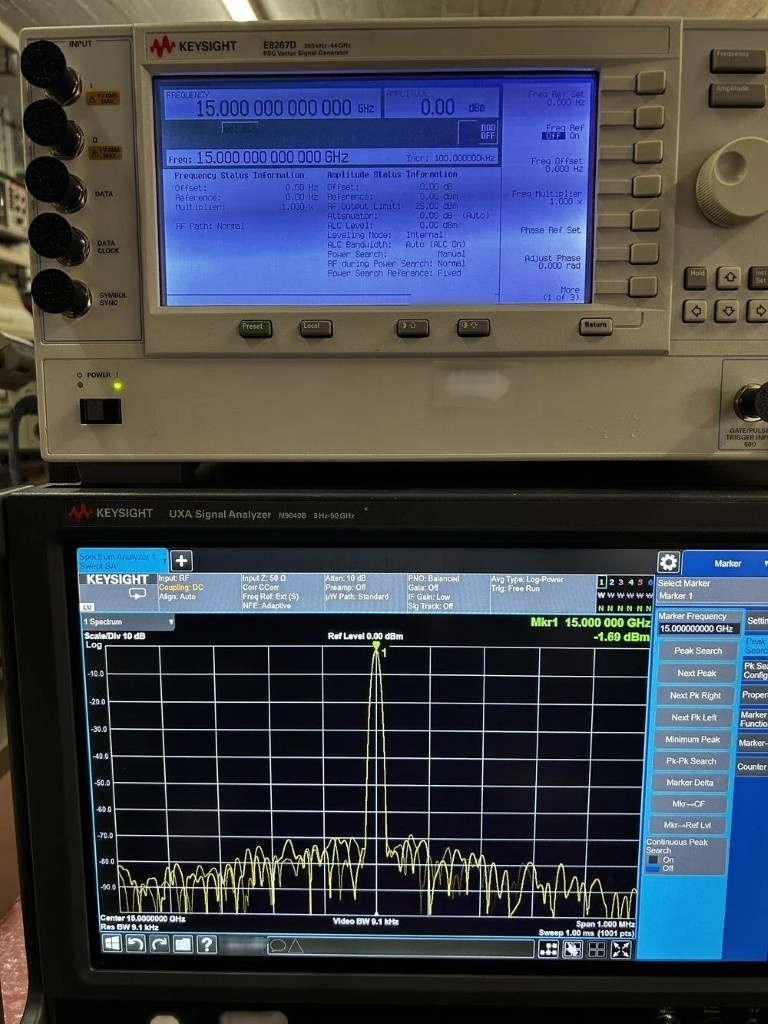 Photo Used AGILENT / HP / HEWLETT-PACKARD / KEYSIGHT N9040B For Sale