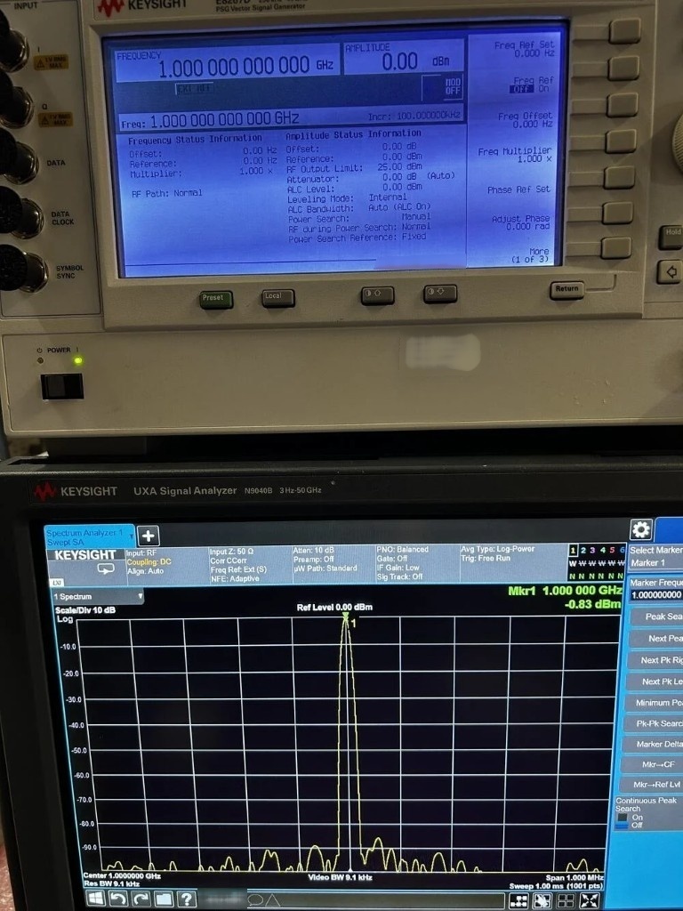 Photo Used AGILENT / HP / HEWLETT-PACKARD / KEYSIGHT N9040B For Sale