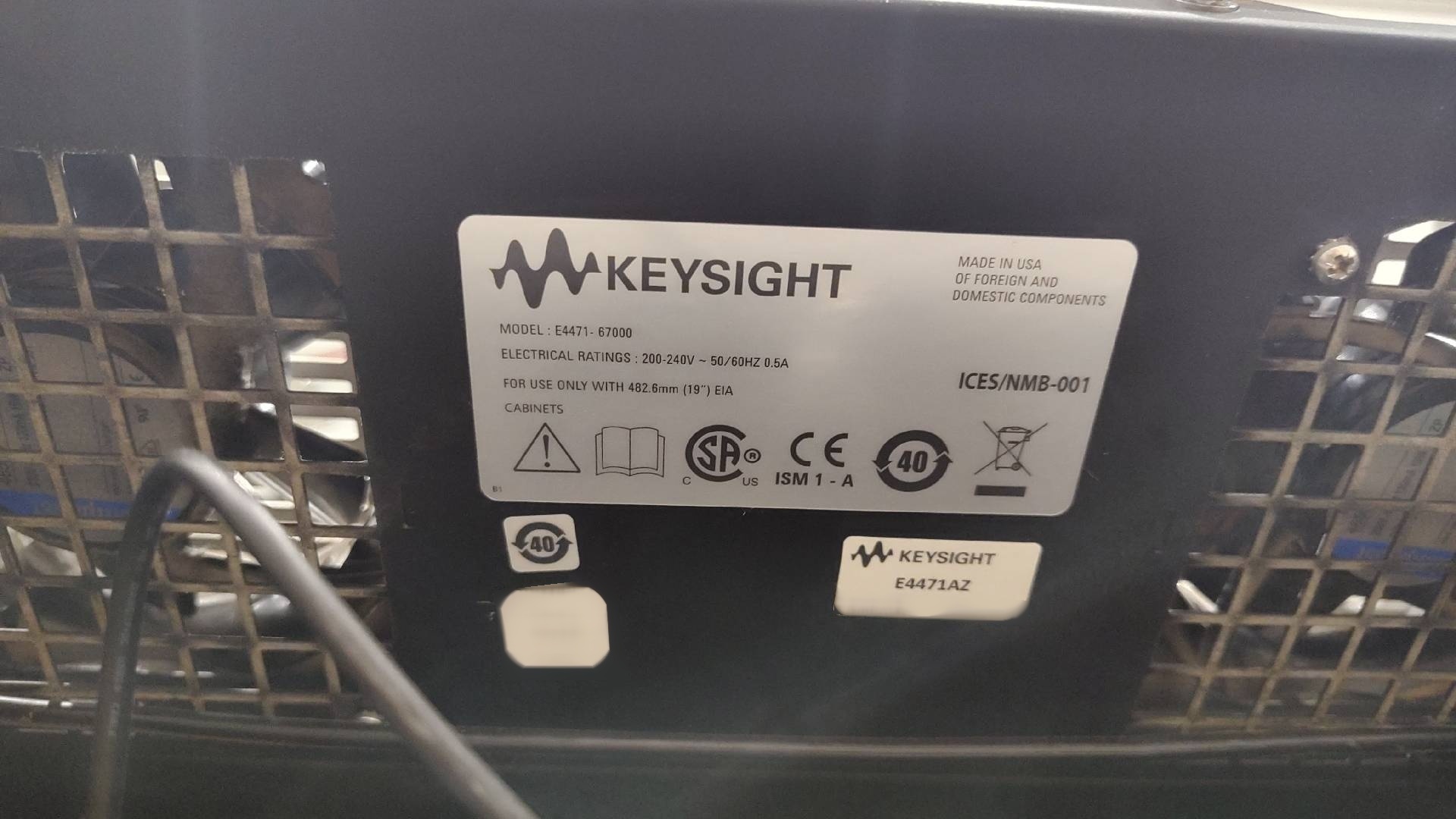 圖為 已使用的 AGILENT / HP / HEWLETT-PACKARD / KEYSIGHT TS-5020 待售