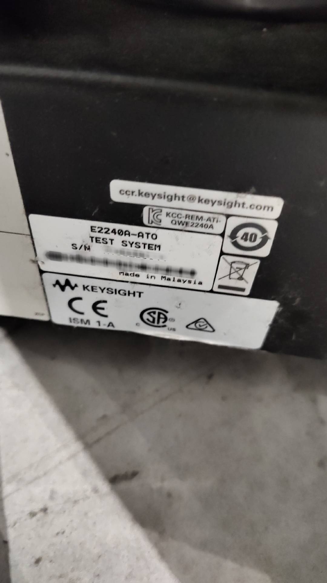 圖為 已使用的 AGILENT / HP / HEWLETT-PACKARD / KEYSIGHT TS-5020 待售