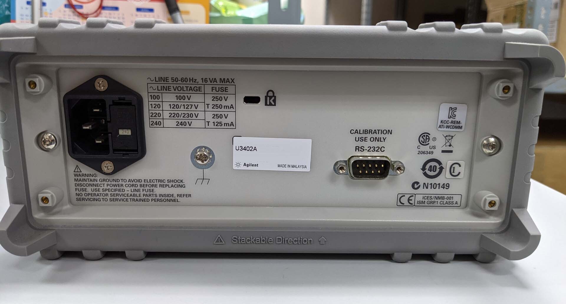 Photo Utilisé AGILENT / HP / HEWLETT-PACKARD / KEYSIGHT U3402A À vendre