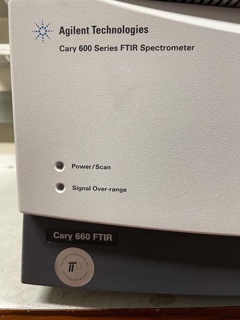 Photo Used AGILENT / HP / HEWLETT-PACKARD / VERIGY / ADVANTEST Cary 600 Series For Sale