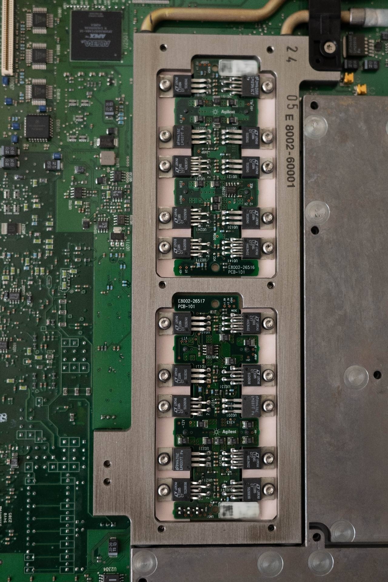Photo Used AGILENT / HP / HEWLETT-PACKARD / VERIGY / ADVANTEST Lot of boards For Sale
