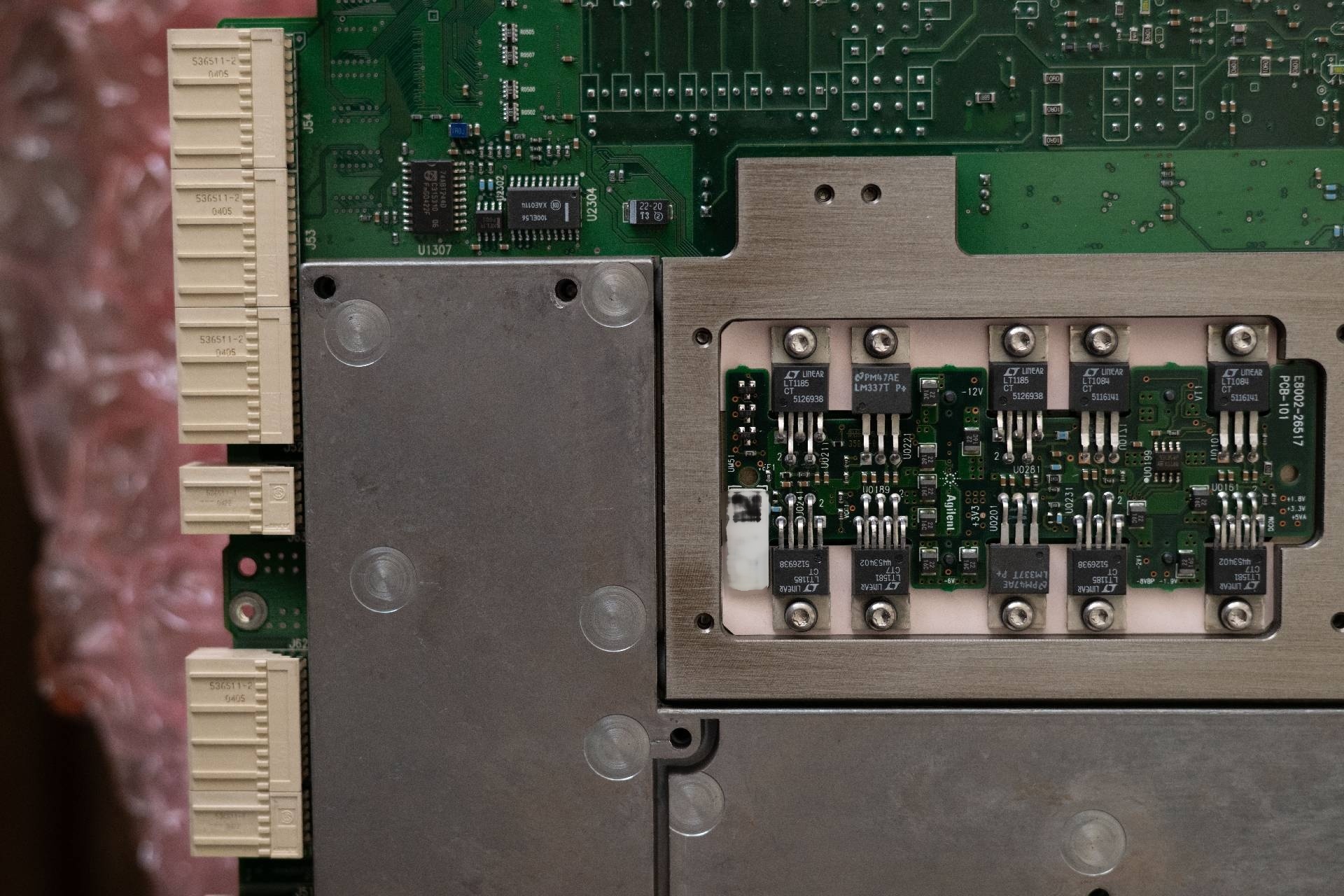 Photo Used AGILENT / HP / HEWLETT-PACKARD / VERIGY / ADVANTEST Lot of boards For Sale