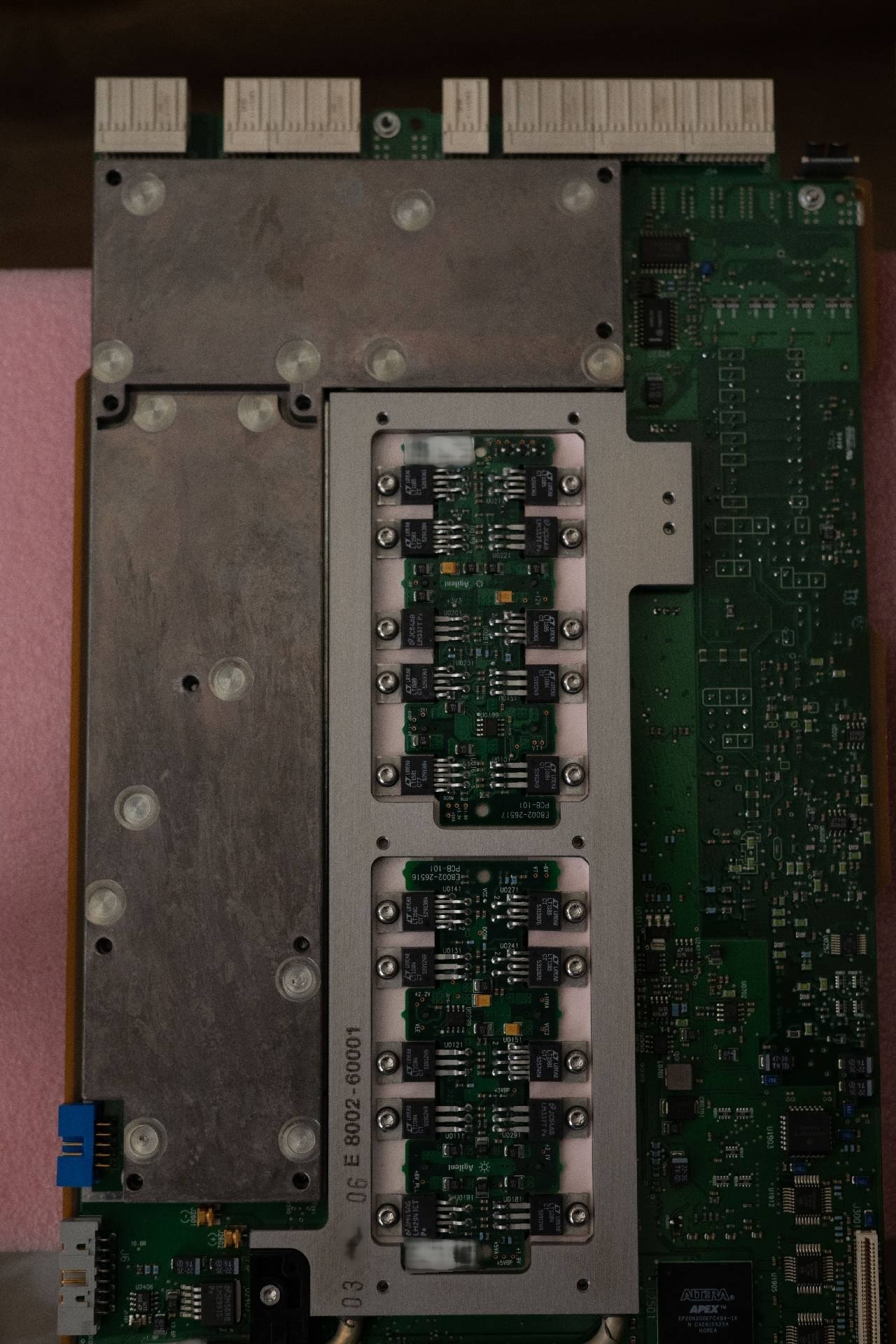 Photo Used AGILENT / HP / HEWLETT-PACKARD / VERIGY / ADVANTEST Lot of boards For Sale